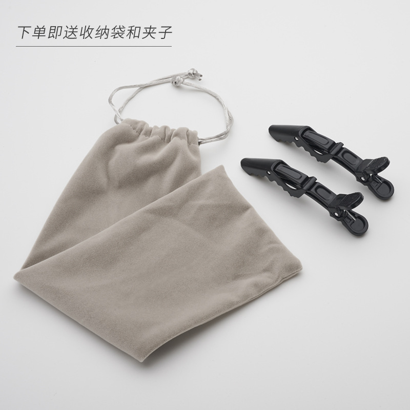 Cross-border e-commerce new infrared hair straightener anion hair splint violet liquid crystal wide plate straightener