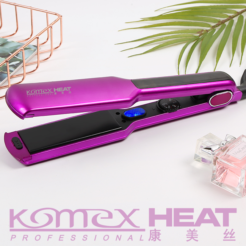 4 In 1 Interchangeable Plate Hair Straightener And Hair Crimper With 3 Crimping Plates 1 Straightening Plate 