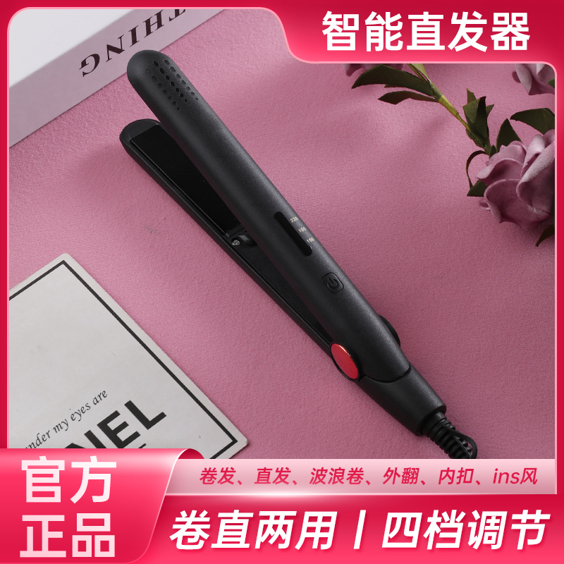 Cross-Border Hair Straightener Wet and Dry Hair Straightener Board Anion Portable Air Bangs Curly Hair Hair Straightener Gift