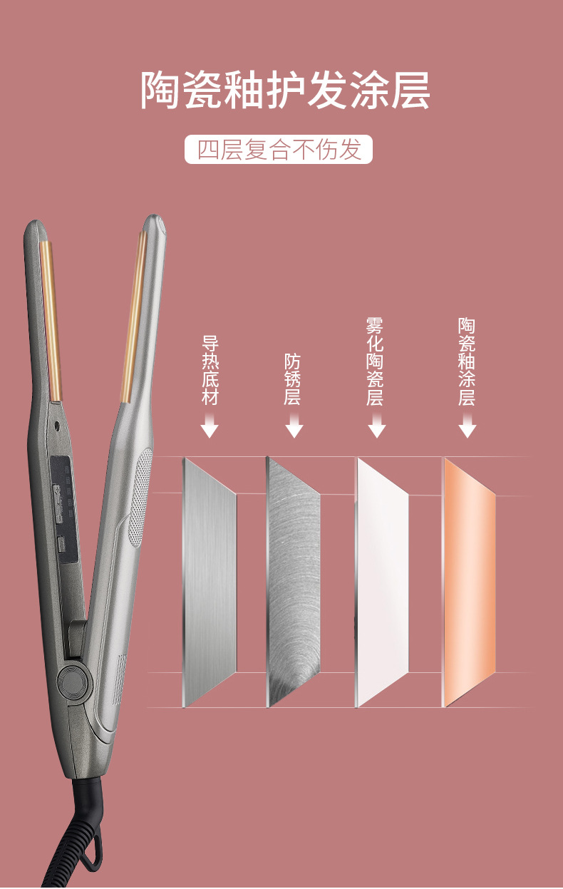 Cross border hair straightener for both men and women Cross border hair straightener for both men and women