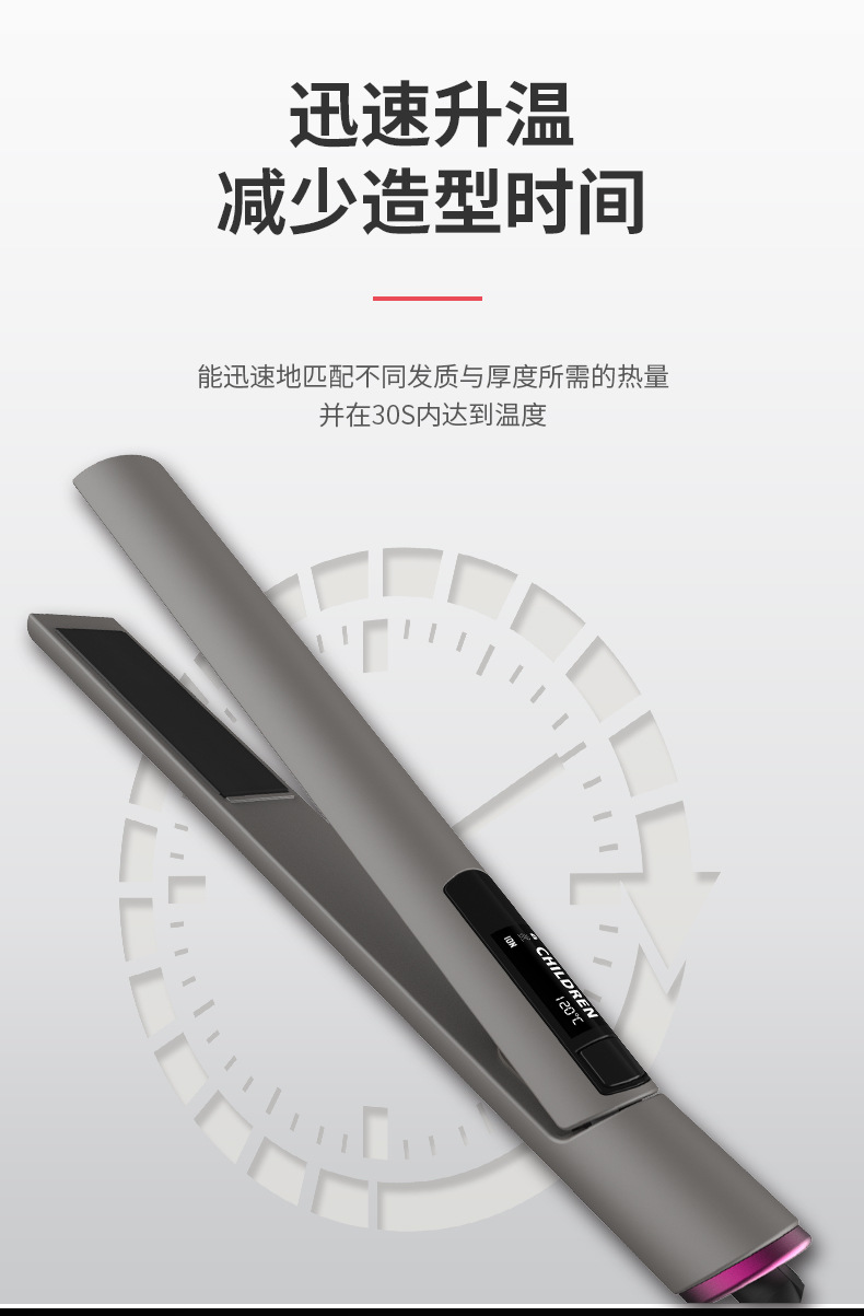 Cross-border new hot style digital hair straightener multi-functional ceramic multi-functional hair straightener Cross-border new hot style digital hair straightener multi-functional ceramic multi-functional hair straightener