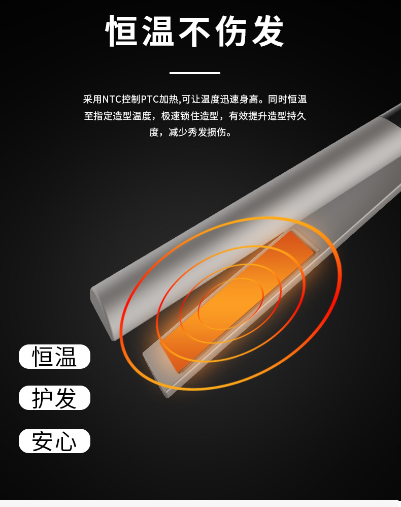 Cross-border new hot style digital hair straightener multi-functional ceramic multi-functional hair straightener Cross-border new hot style digital hair straightener multi-functional ceramic multi-functional hair straightener