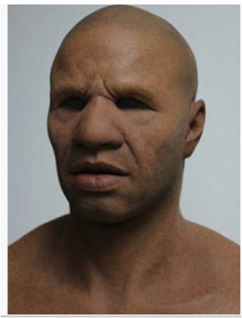 Amazon Independent Station Cross-Border Hot Old Man Mask Headgear Grandpa Face Wig Props Halloween Peripheral