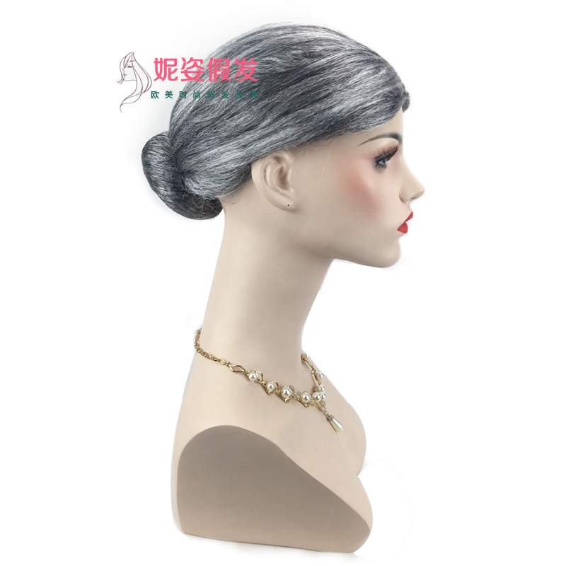 Festival Wig Grandma Cospaly Wig Halloween Christmas Party Wig Factory Wholesale