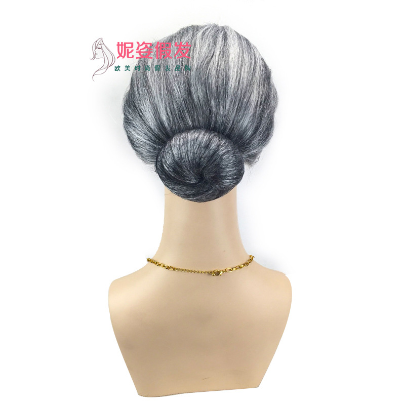 Festival Wig Grandma Cospaly Wig Halloween Christmas Party Wig Factory Wholesale