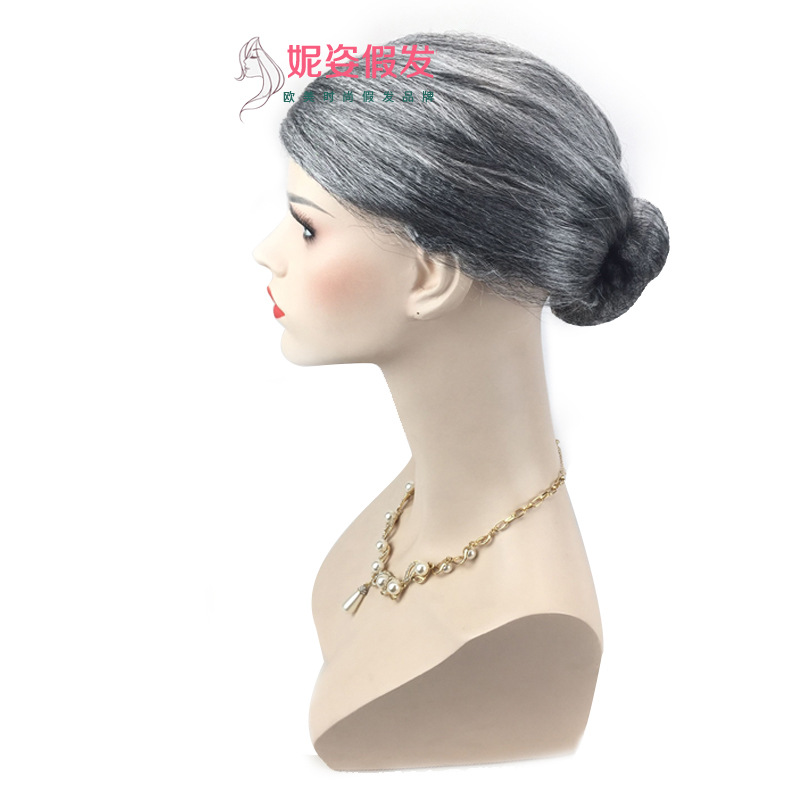 Festival Wig Grandma Cospaly Wig Halloween Christmas Party Wig Factory Wholesale