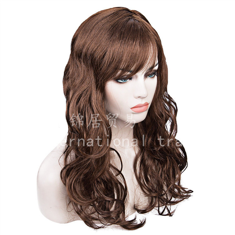 Halloween Dance Party Props Performance Wig Window Model Anime Cos Wig Big Wave Long Curly Hair