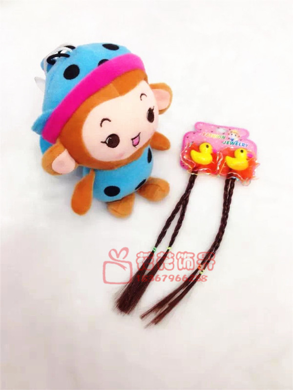 Child wig braids wig