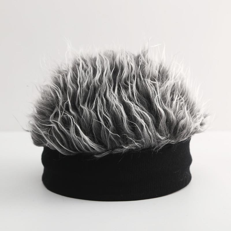 Cross-Border Parent-Child Wig Chinese Landlord Hat Men's Ins Women's Street Trend Yupi Hip Hop Hat Outdoor Leisure Skullcap Cross-Border Parent-Child Wig Chinese Landlord Hat Men's Ins Women's Street Trend Yupi Hip Hop Hat Outdoor Leisure Skullcap