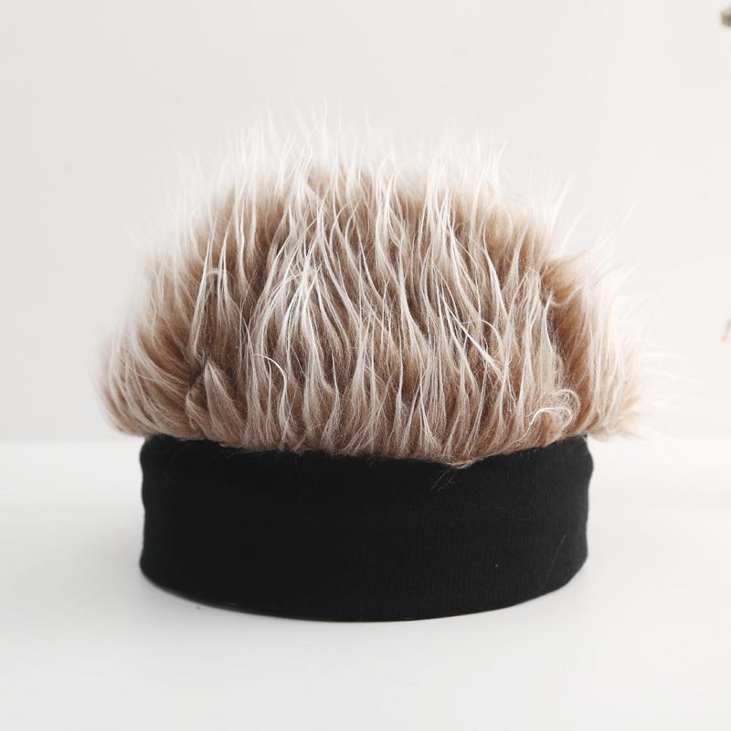 Cross-Border Parent-Child Wig Chinese Landlord Hat Men's Ins Women's Street Trend Yupi Hip Hop Hat Outdoor Leisure Skullcap Cross-Border Parent-Child Wig Chinese Landlord Hat Men's Ins Women's Street Trend Yupi Hip Hop Hat Outdoor Leisure Skullcap