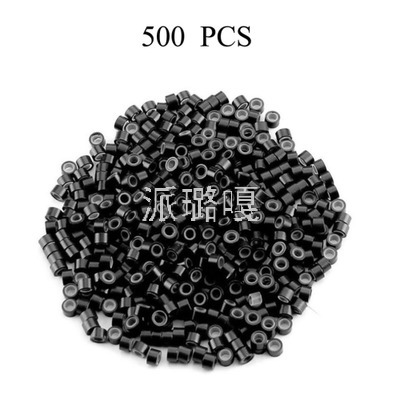 Boutique 5030 Bags Aluminum Spray Paint, No Paint, Strong Bite, No Damage to Hair Silicone Hair Buckle Hair Extension Ring
