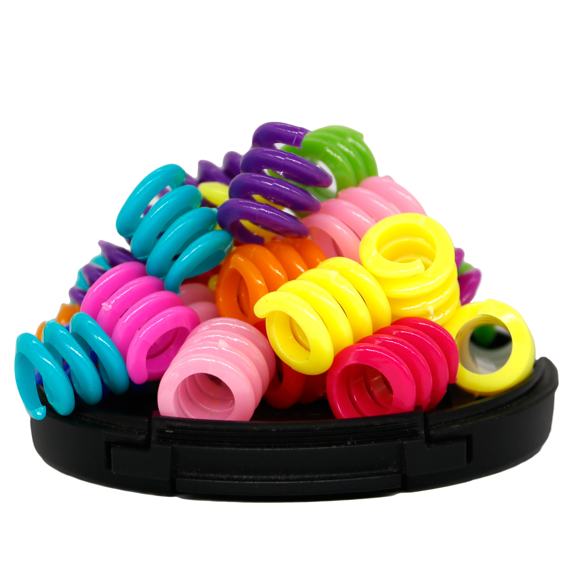 Wig Dreadlocks DIY Plastic Spring Circle Hair Extension Ring Decorative Accessories Dreadlocks Large Hole Roll Spring Hair Accessories Wig Dreadlocks DIY Plastic Spring Circle Hair Extension Ring Decorative Accessories Dreadlocks Large Hole Roll Spring Hair Accessories