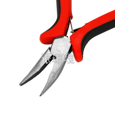 Wigs Nickel Iron Stainless Steel Hair Accessories Hair Accessories Hair Accessories Silicone Hair Extension Black Red Elbow Teeth Pliers