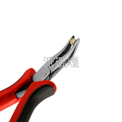 Wigs Nickel Iron Stainless Steel Hair Accessories Hair Accessories Hair Accessories Silicone Hair Extension Black Red Elbow Teeth Pliers