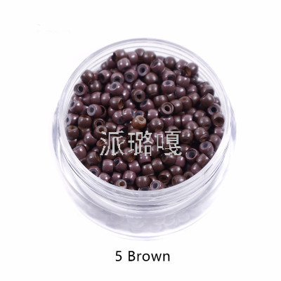 3.0mm Copper Nano Silicone Hair Extension Ring Nano Silicone Hair Clip 1000 Tablets