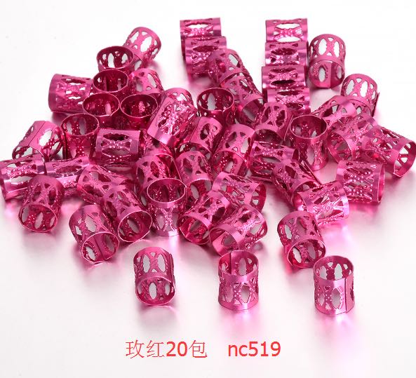 Hair extension rings, dirty braid fasteners, Hair management, Hair braid cuff Hair extension rings, dirty braid fasteners, Hair management, Hair braid cuff
