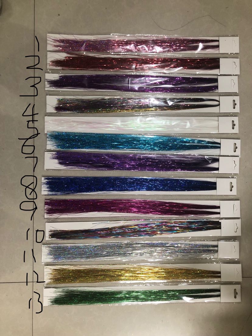 Seamless gold hair extension Seamless gold hair extension