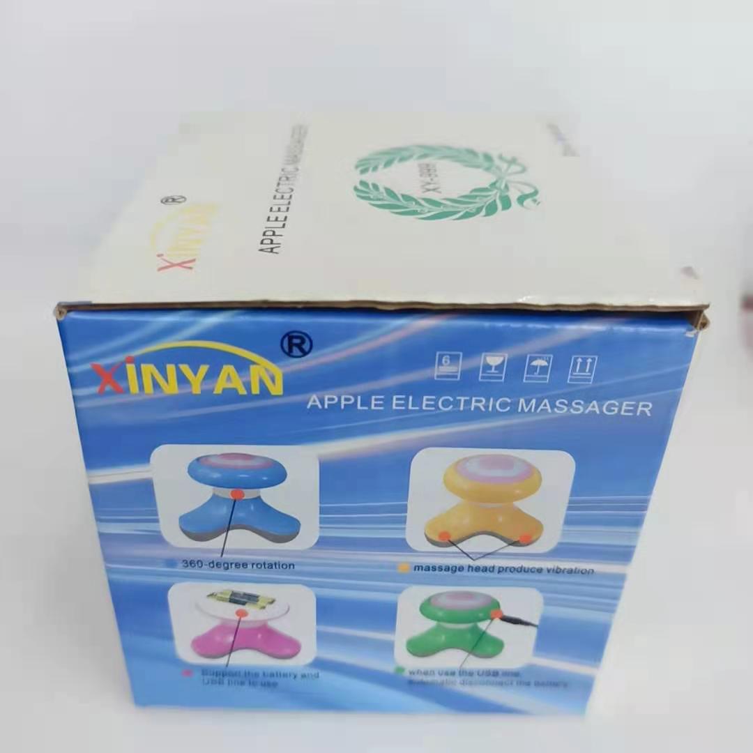 Handheld Massager Mini USB Battery Triangle Full Body Massage Wave Portable Vibrating Electric massager 