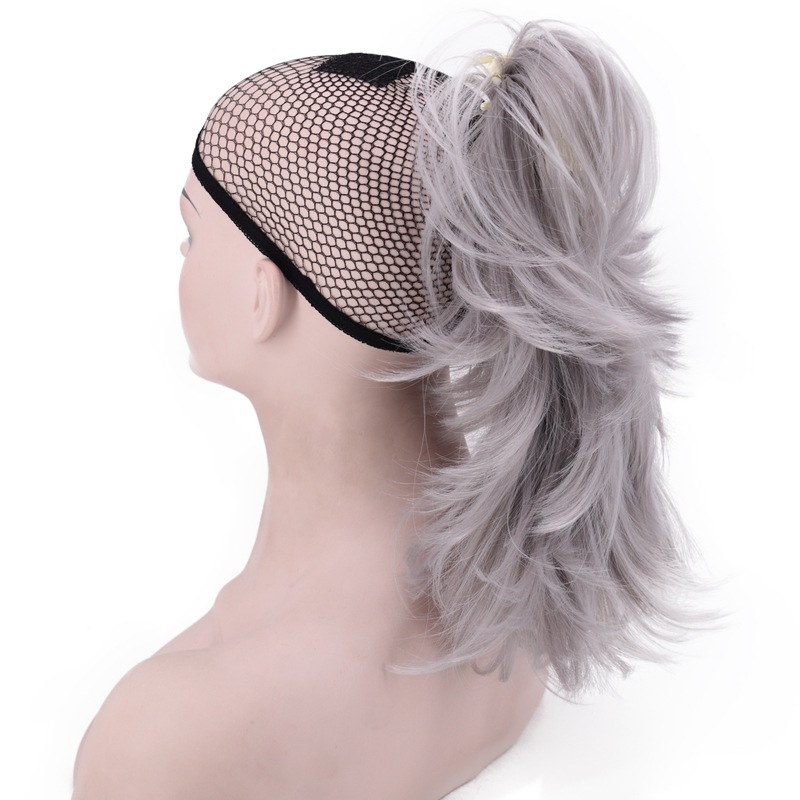 Foreign Trade Short Curly Shape Paw Horse Tail Horse Tail Hair Extension Free Ship Rabbit Clip Ponytail Variety Ponytail Foreign Trade Short Curly Shape Paw Horse Tail Horse Tail Hair Extension Free Ship Rabbit Clip Ponytail Variety Ponytail