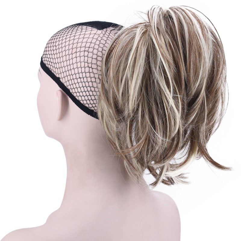 Foreign Trade Short Curly Shape Paw Horse Tail Horse Tail Hair Extension Free Ship Rabbit Clip Ponytail Variety Ponytail Foreign Trade Short Curly Shape Paw Horse Tail Horse Tail Hair Extension Free Ship Rabbit Clip Ponytail Variety Ponytail