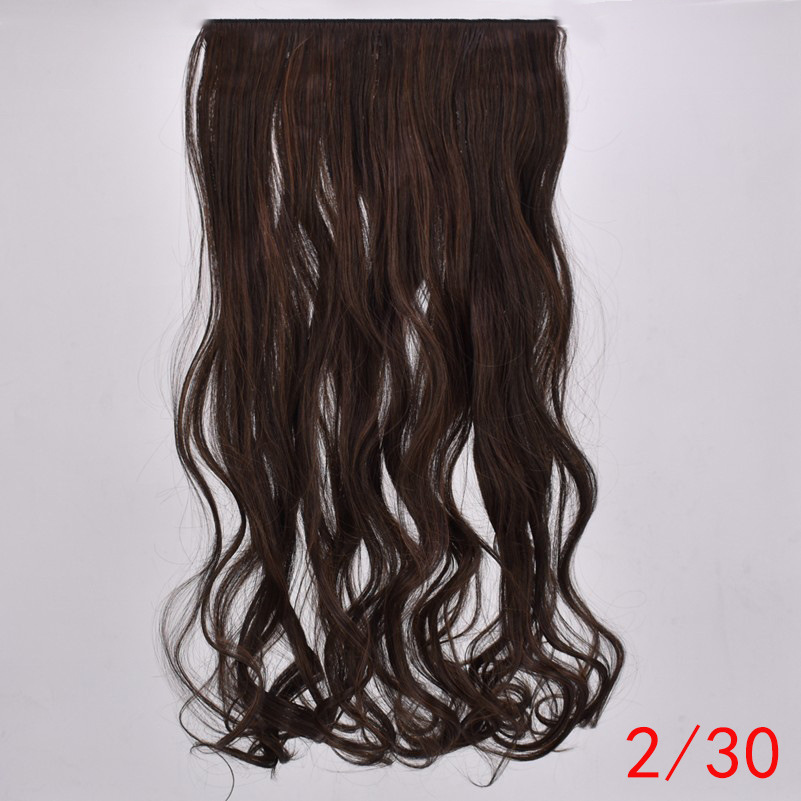 Exclusive for Cross-Border European and American Style Wig Female Wig Set Hair Extension Five Clip Curly Hair One Piece Hair Weft Factory in Stock Wholesale Exclusive for Cross-Border European and American Style Wig Female Wig Set Hair Extension Five Clip Curly Hair One Piece Hair Weft Factory in Stock Wholesale