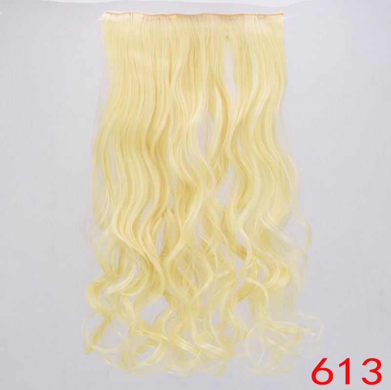 Exclusive for Cross-Border European and American Style Wig Female Wig Set Hair Extension Five Clip Curly Hair One Piece Hair Weft Factory in Stock Wholesale Exclusive for Cross-Border European and American Style Wig Female Wig Set Hair Extension Five Clip Curly Hair One Piece Hair Weft Factory in Stock Wholesale