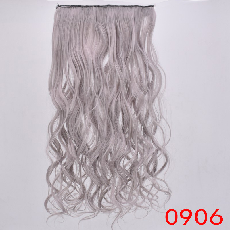 Exclusive for Cross-Border European and American Style Wig Female Wig Set Hair Extension Five Clip Curly Hair One Piece Hair Weft Factory in Stock Wholesale Exclusive for Cross-Border European and American Style Wig Female Wig Set Hair Extension Five Clip Curly Hair One Piece Hair Weft Factory in Stock Wholesale