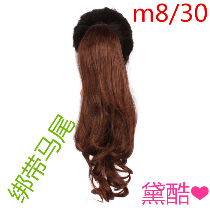 High temperature silk hair ribbon ponytail brown ribbon ponytail hair extension manufacturers High temperature silk hair ribbon ponytail brown ribbon ponytail hair extension manufacturers