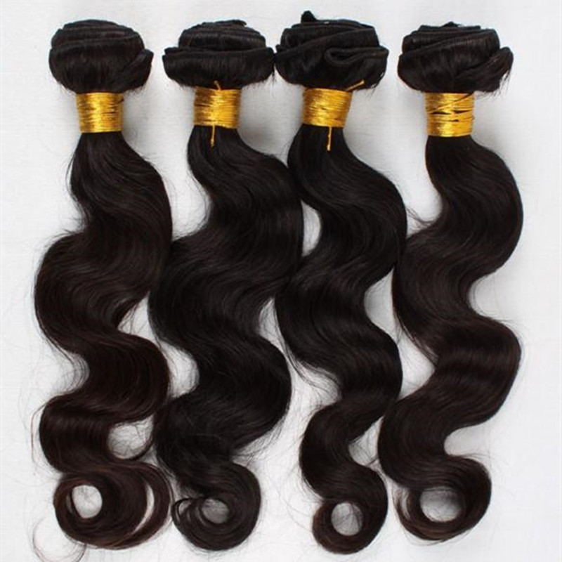 100% Human hair Body wave hair Extension   virgin hair extension remy hair extension 