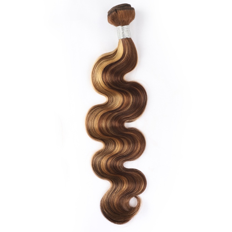 Hot Selling Piano Color Human Wigs New P Color Body Wave Hair Weft Factory Wholesale Retail Spot Hot Selling Piano Color Human Wigs New P Color Body Wave Hair Weft Factory Wholesale Retail Spot