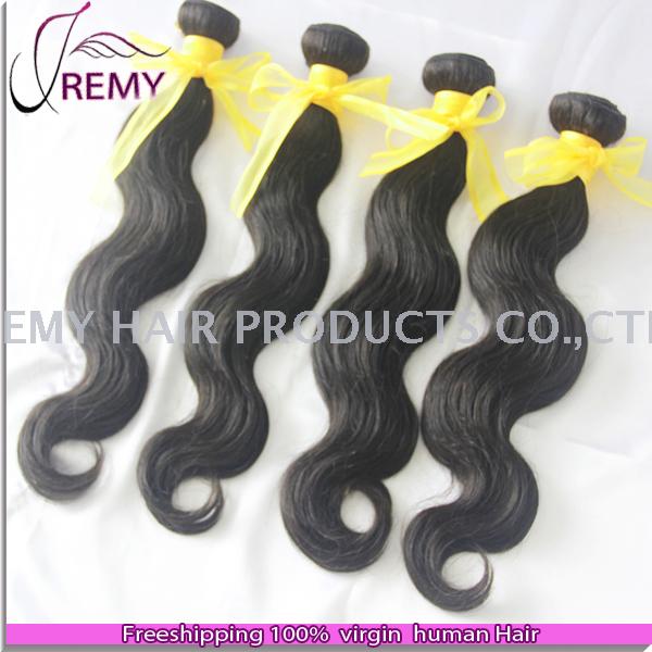 100% human hair Peruvian hair BODY WAVE