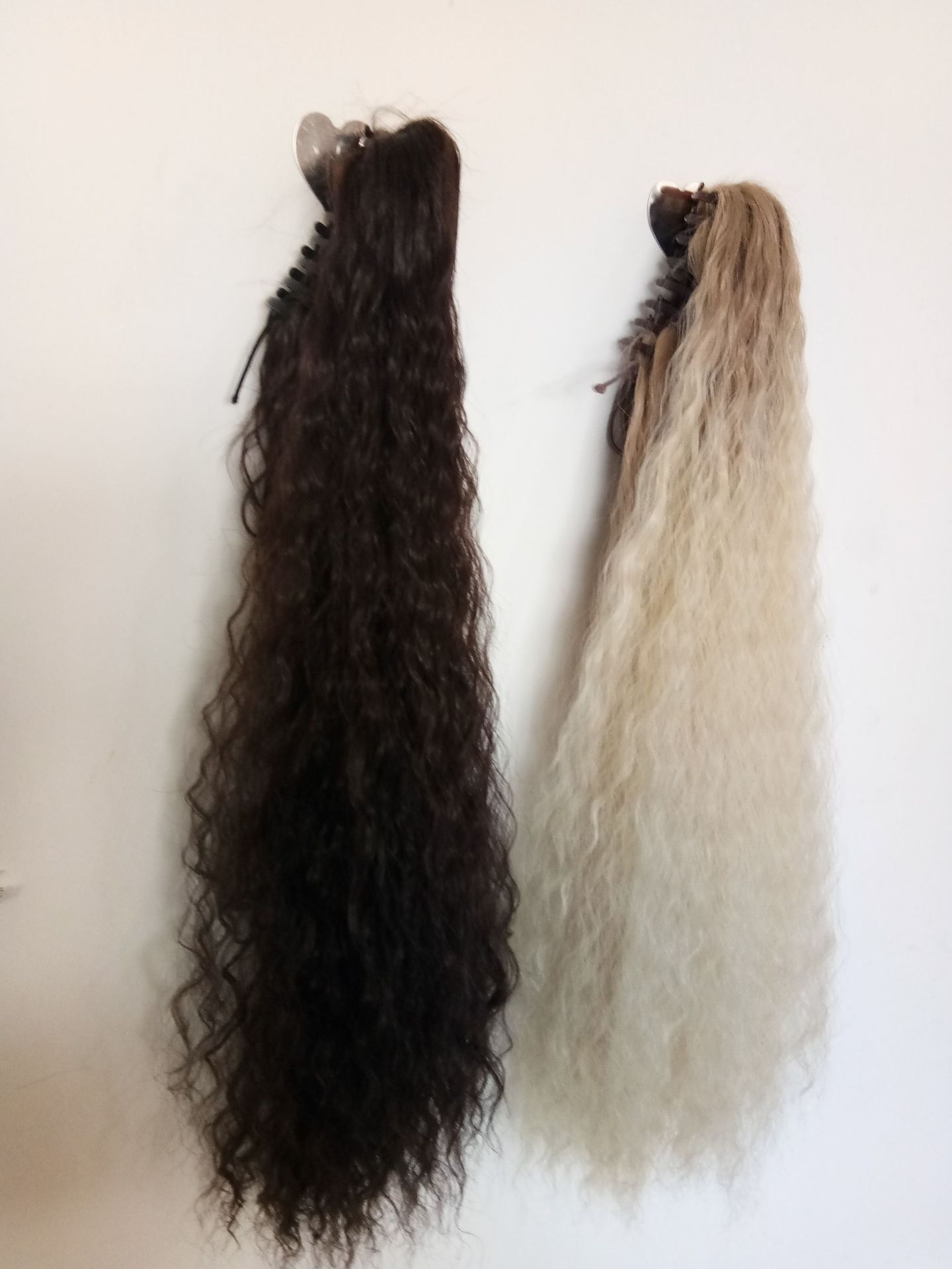European and American Style African Wig Women's Claw Ponytail Corn Curler Long Fluffy Natural Claw Wig Ponytail Wholesale