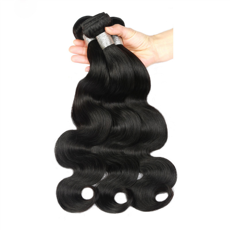 African Wig Women&#039;s Chemical Fiber Hair Weft Hair Bundle Black Wavy Snake Curling Hair Curtain