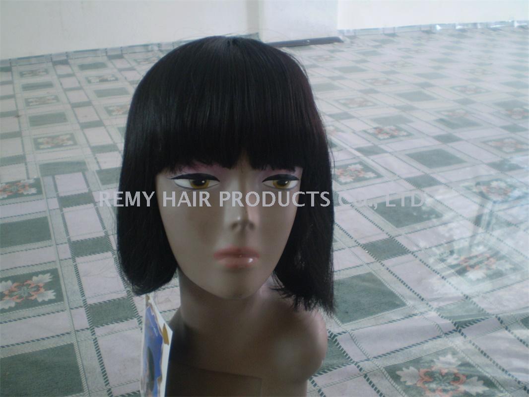 African wig copy human hair cap hat