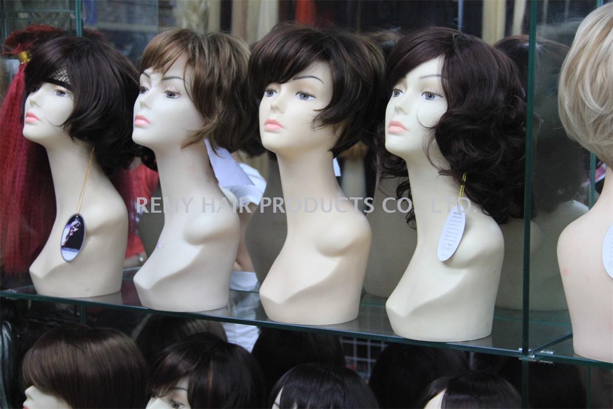 African wig copy human hair cap hat