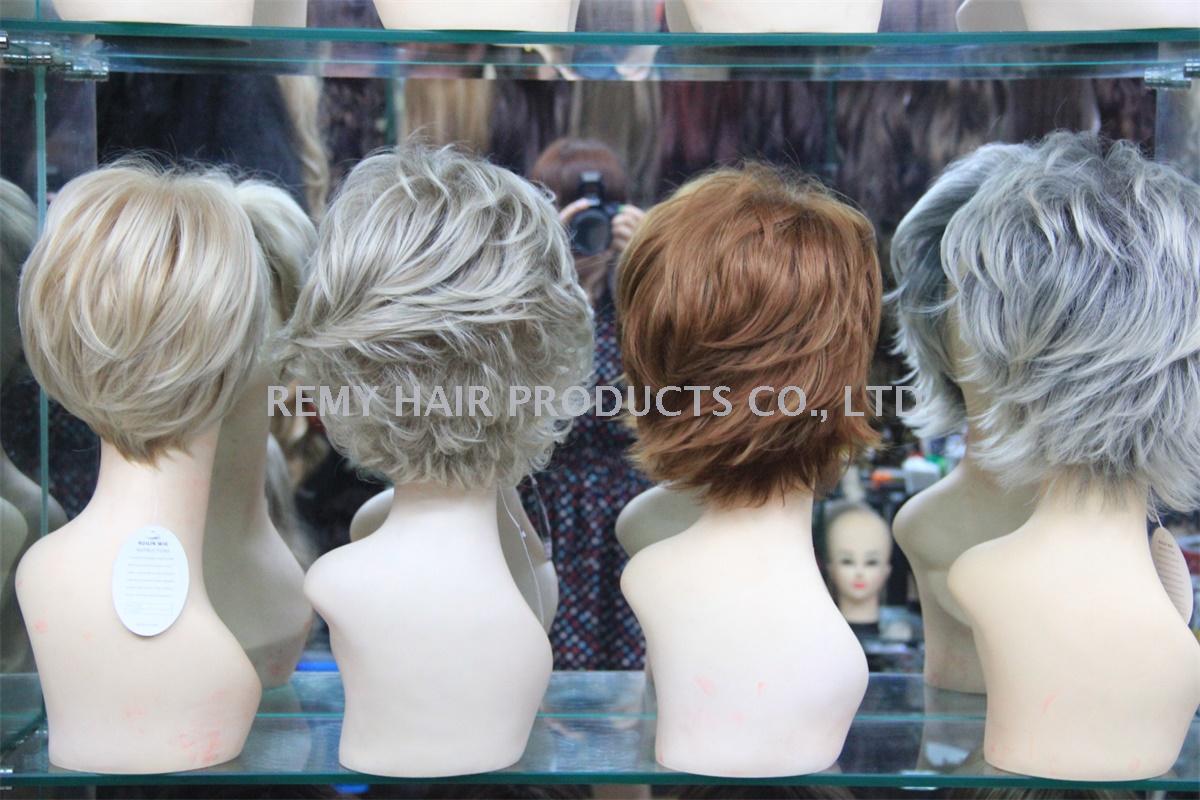 African wig copy human hair cap hat