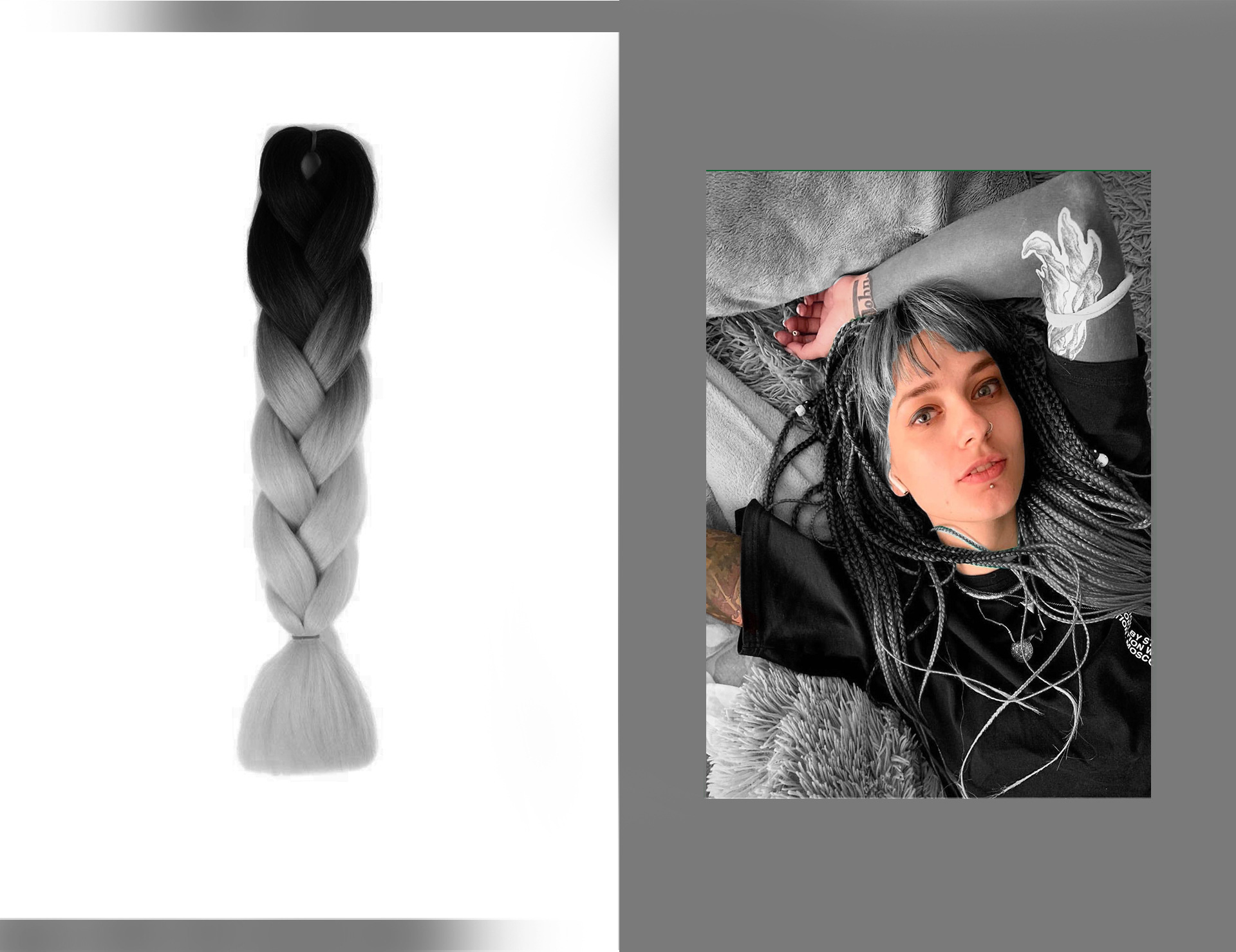 African Wig Dreadlocks European and American Gradient Color Chemical Fiber Big Braid Anime Cosplay Wig Gradient Color Braid African Wig Dreadlocks European and American Gradient Color Chemical Fiber Big Braid Anime Cosplay Wig Gradient Color Braid