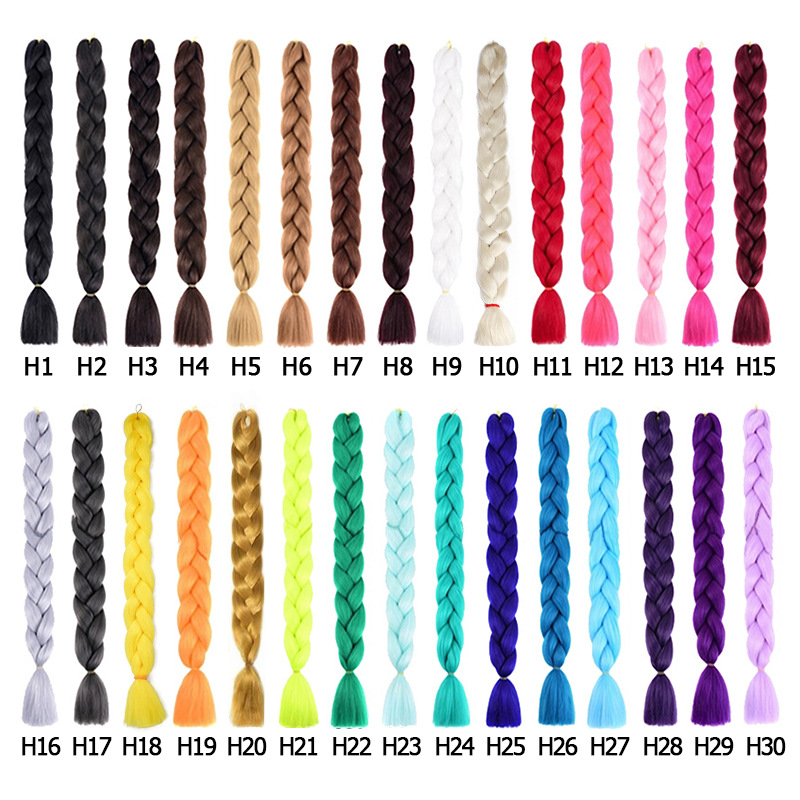 African Wig Dreadlocks European and American Gradient Color Chemical Fiber Big Braid Anime Cosplay Wig Gradient Color Braid African Wig Dreadlocks European and American Gradient Color Chemical Fiber Big Braid Anime Cosplay Wig Gradient Color Braid