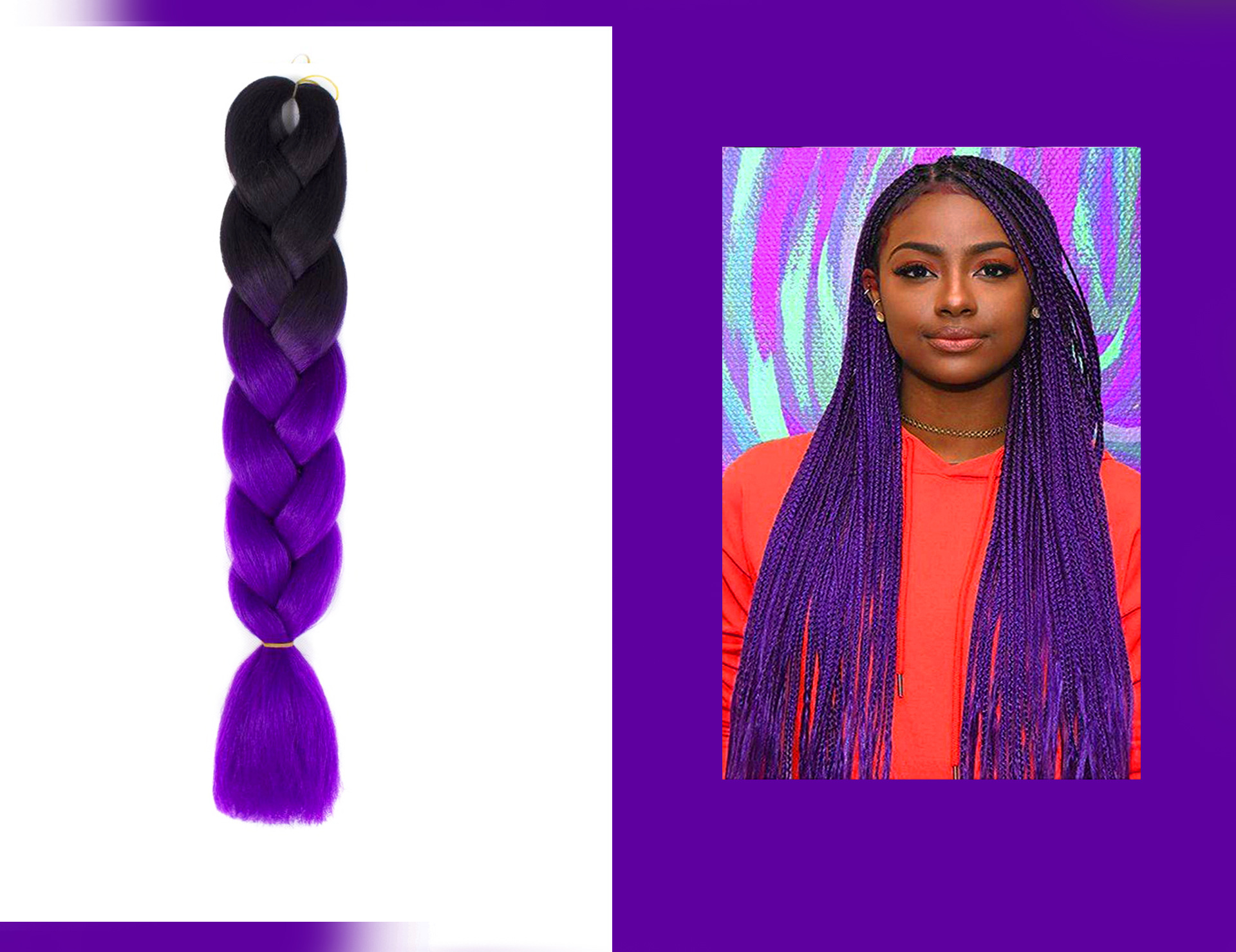 African Wig Dreadlocks European and American Gradient Color Chemical Fiber Big Braid Anime Cosplay Wig Gradient Color Braid African Wig Dreadlocks European and American Gradient Color Chemical Fiber Big Braid Anime Cosplay Wig Gradient Color Braid