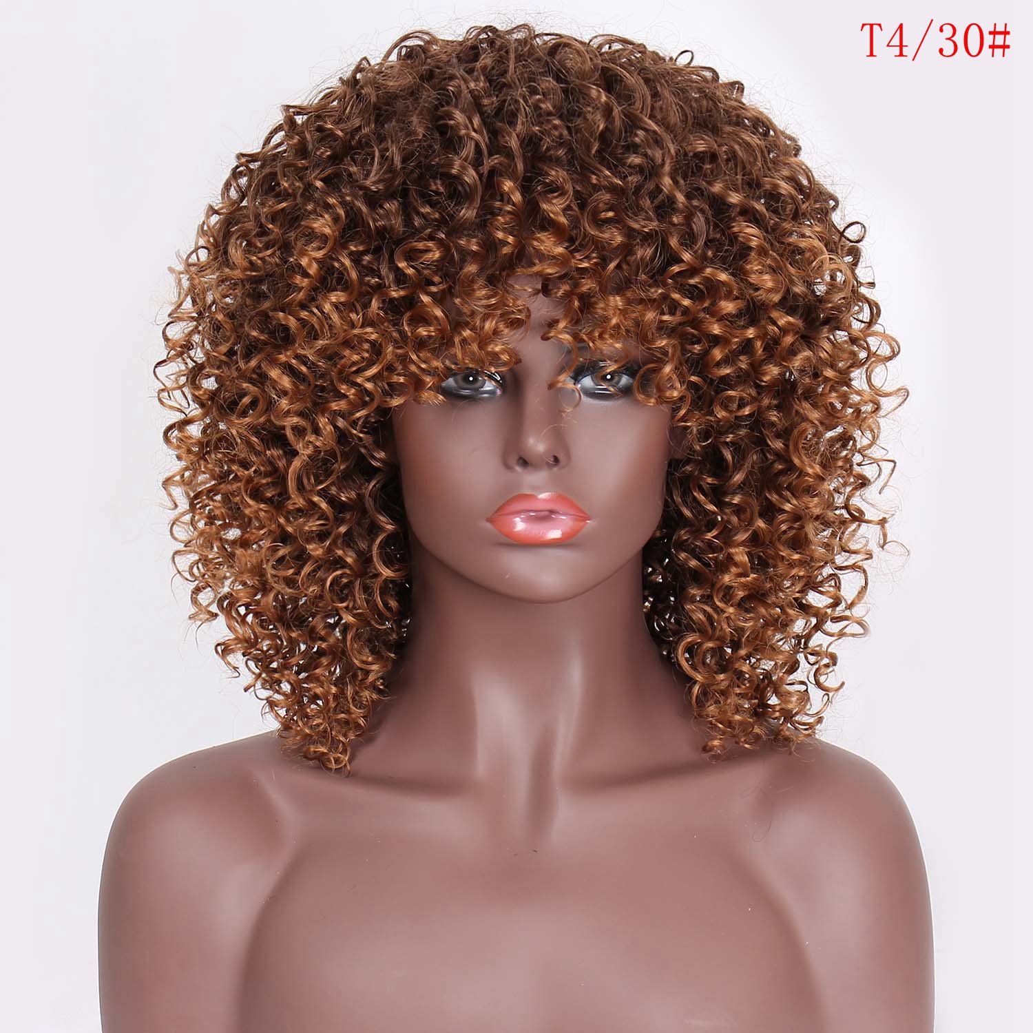 African Wig European and American Kinky Curly Wig Wigs with Small Curly Hair Female Hair Cover High-Temperature Fiber Chemical Fiber Wig African Wig European and American Kinky Curly Wig Wigs with Small Curly Hair Female Hair Cover High-Temperature Fiber Chemical Fiber Wig