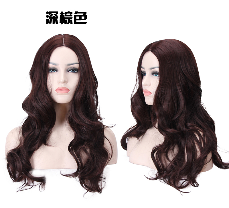 Amazon Medium African Wig European and American Ladies Long Curly Hair Matte High-Temperature Fiber Big Wave Wig Rose Intranet Amazon Medium African Wig European and American Ladies Long Curly Hair Matte High-Temperature Fiber Big Wave Wig Rose Intranet