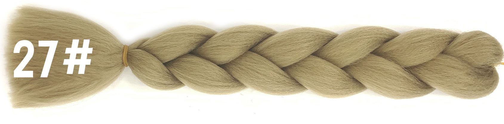 European and American Foreign Trade Chemical Fiber Big Braid Color Braids High-Temperature Fiber Gradient Dreadlocks African Wig Braid