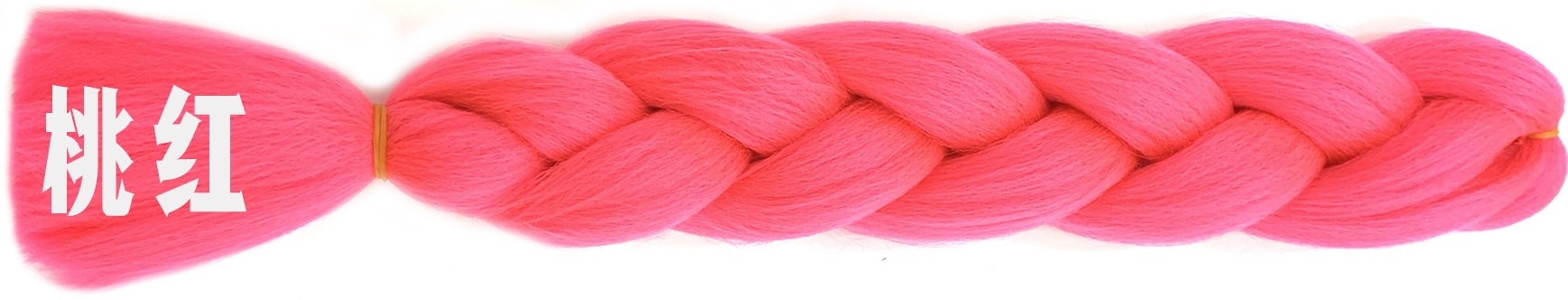 European and American Foreign Trade Chemical Fiber Big Braid Color Braids High-Temperature Fiber Gradient Dreadlocks African Wig Braid