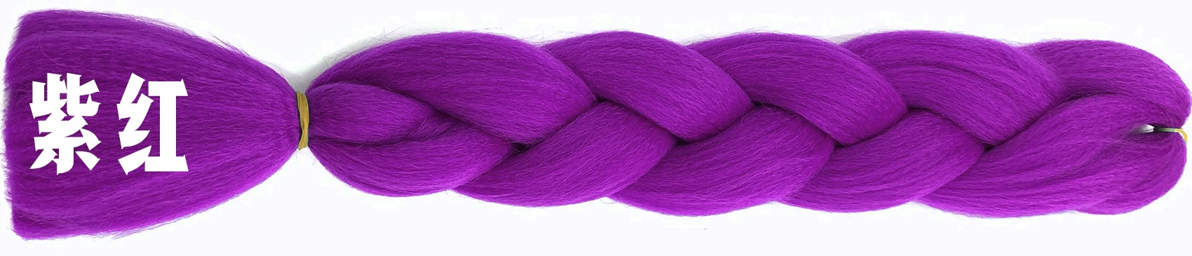 European and American Foreign Trade Chemical Fiber Big Braid Color Braids High-Temperature Fiber Gradient Dreadlocks African Wig Braid