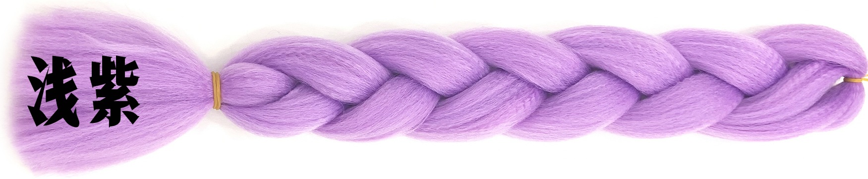 European and American Foreign Trade Chemical Fiber Big Braid Color Braids High-Temperature Fiber Gradient Dreadlocks African Wig Braid