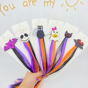 New Children's Wig Barrettes Love Rabbit Five-Pointed Star Color Bow Wig Hair Accessories for Girls New Children's Wig Barrettes Love Rabbit Five-Pointed Star Color Bow Wig Hair Accessories for Girls