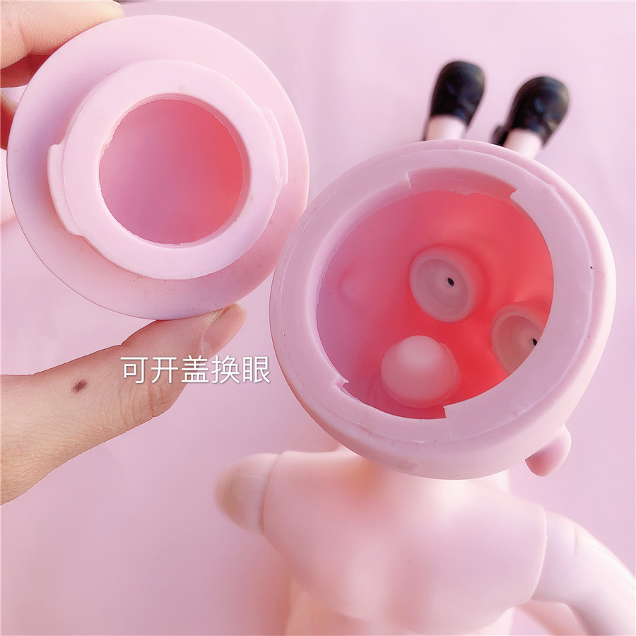 New 3-Point Baby Bid60cm Lovely Barbie Doll Open Cover Change Eyes Change Wig Naked Doll Naked Baby Change Toy
