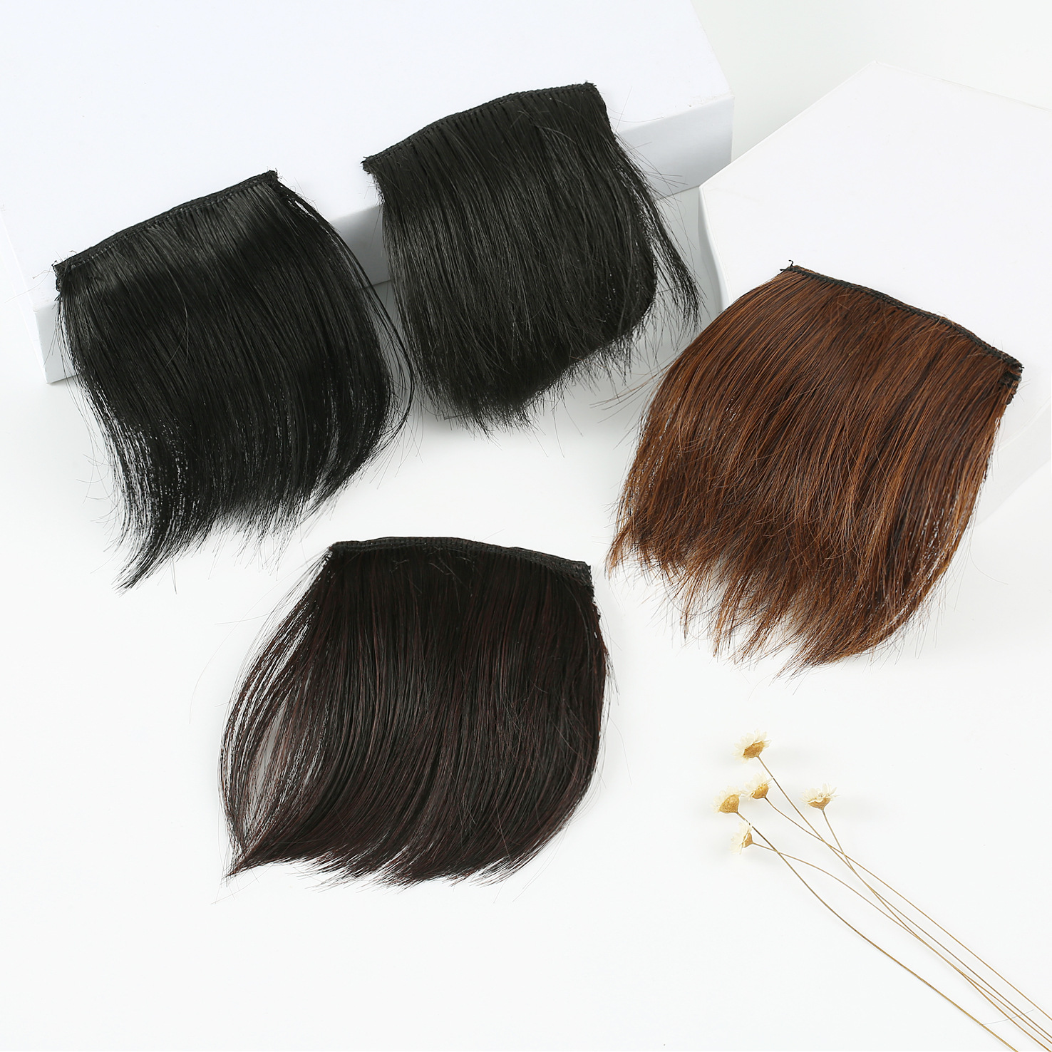 Stock Wig Set Underlay Hair Root Invisible Seamless Spray Fluffy Seamless Mini Hair Pack Hair Supplementing Piece Female Stock Wig Set Underlay Hair Root Invisible Seamless Spray Fluffy Seamless Mini Hair Pack Hair Supplementing Piece Female