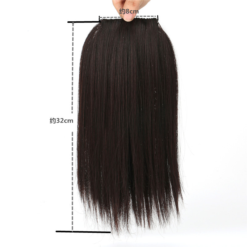 Stock Wig Set Underlay Hair Root Invisible Seamless Spray Fluffy Seamless Mini Hair Pack Hair Supplementing Piece Female Stock Wig Set Underlay Hair Root Invisible Seamless Spray Fluffy Seamless Mini Hair Pack Hair Supplementing Piece Female