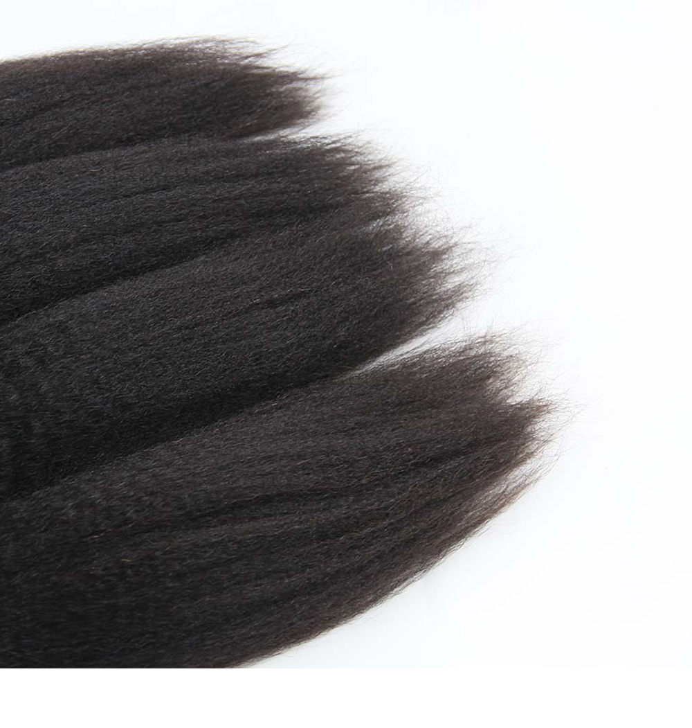 Brazil Human Hair Wig Hair Weft Kinky Straight 100g